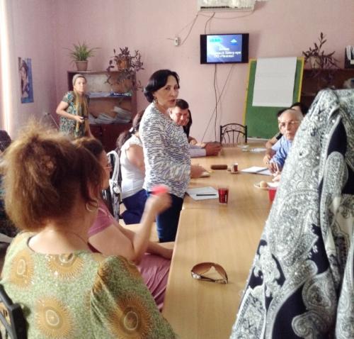 5-я сессия тренингов по пищевой безопасности НАССР и маркетингу,(учебная поездка в Курган тюбе и Шахритуз) 06-08- июля 2015г.