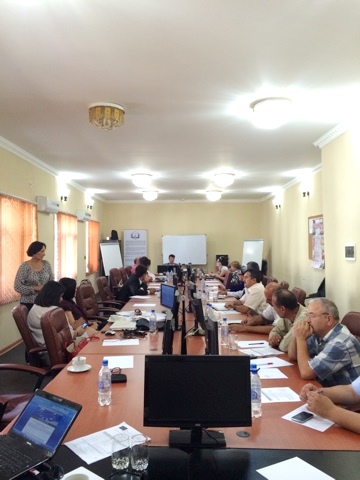 2-я сессия ТоТ по пищевой безопасности НАССР и маркетингу. Душанбе, 22-24 сентября 2014 г.